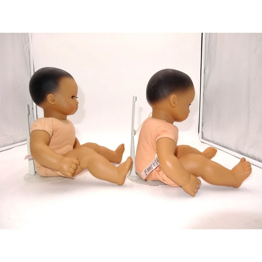 American Girl Pleasant Company Bitty Baby Brown Molded Hair Pajamas and Bitty Ba